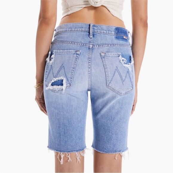 Mother Jean The Trickster Fray Shorts - Picture 2 of 10